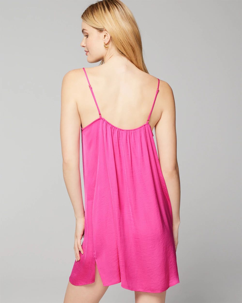 Lace-Trim Chemise