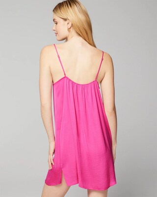 Lace-Trim Chemise