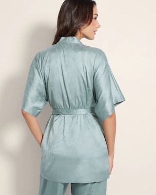 Jacquard Short Robe click to view larger image.