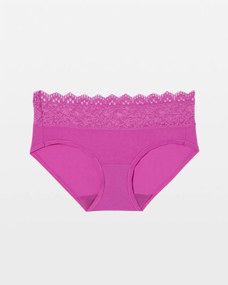 Hipster Panty with Enchanting Lace click to view larger image.