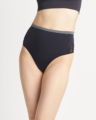 Seamless Lace Thong