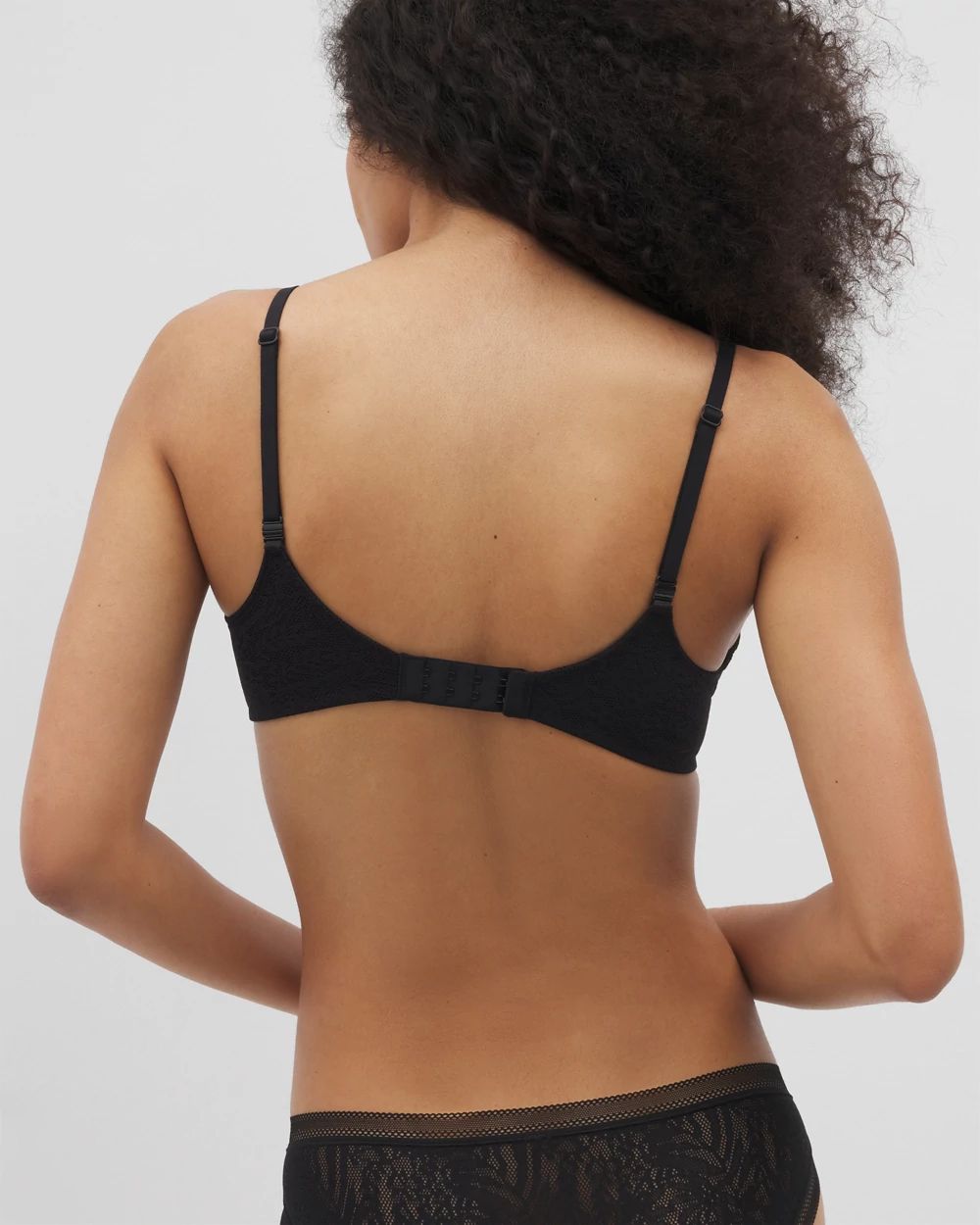 Soma Unlined Balconette Bra with Stretch Lace click to view larger image.