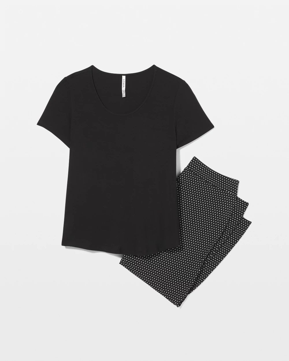 Cool Nights Packaged Short-Sleeve Pant Pajama Set