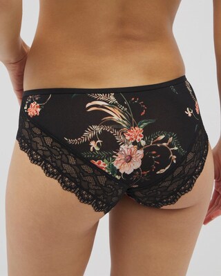 Hipster Panty with Enchanting Lace click to view larger image.