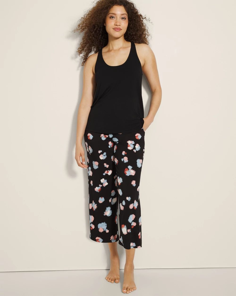 Cool Nights Tank + Crop Pants Pajama Set