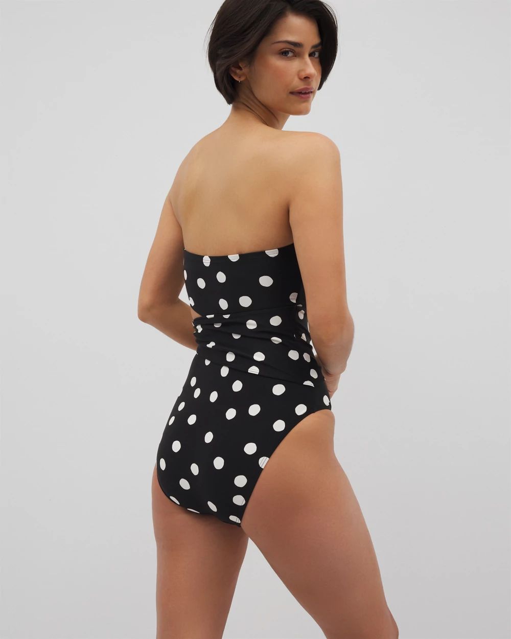 Bandeau Cutout One-Piece Suit click to view larger image.