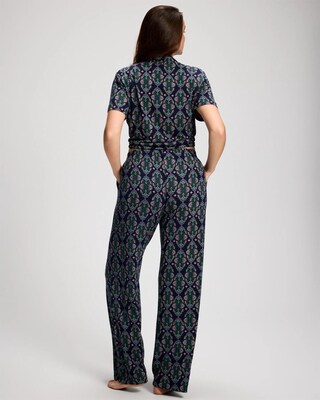Printed Pajama Pants click to view larger image.