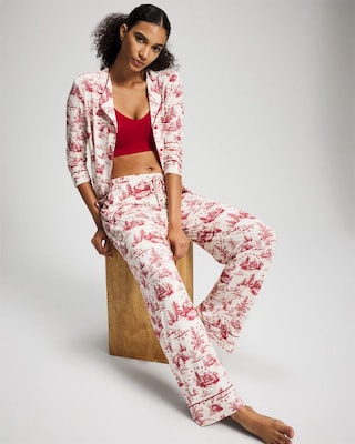Printed Pajama Pant click to view larger image.