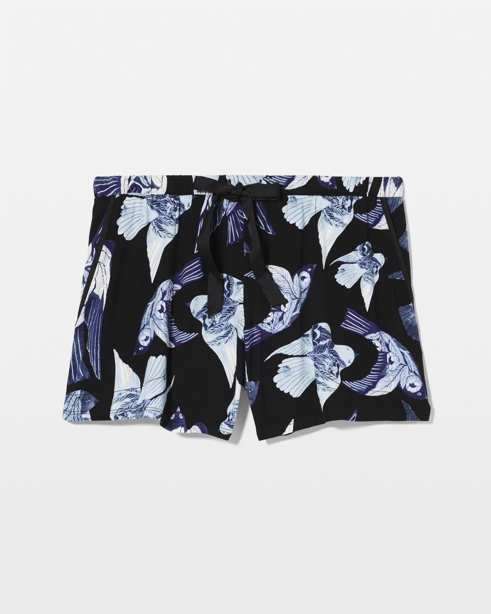 Cool Nights Satin Trim Pajama Short
