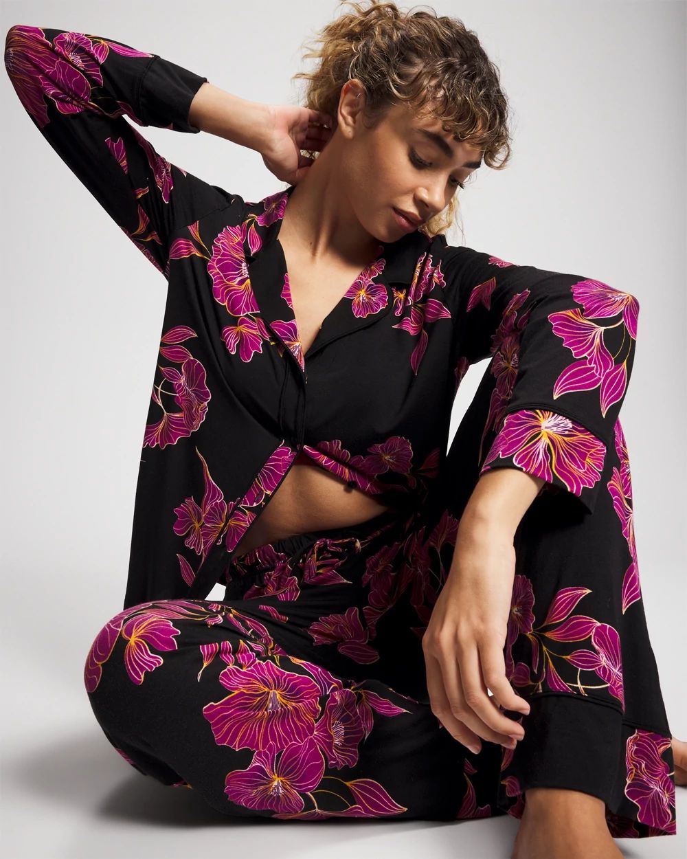 Printed Pajama Pant click to view larger image.