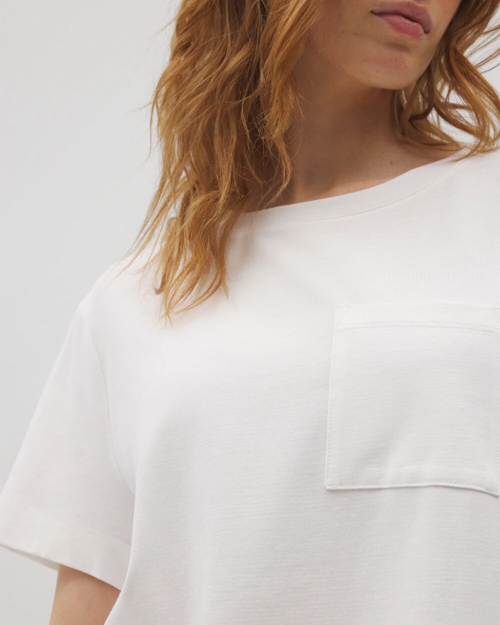 Short-Sleeve Pocket Pajama Tee