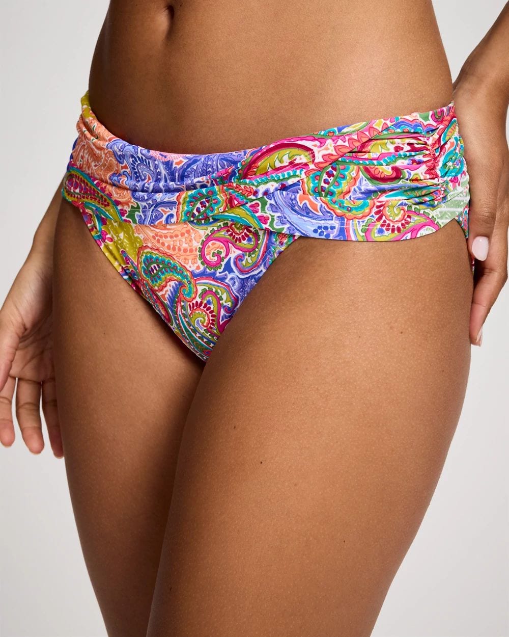 Bleu Rod Beattie La Vida Bohemia Sarong Hipster Swim Bottom click to view larger image.