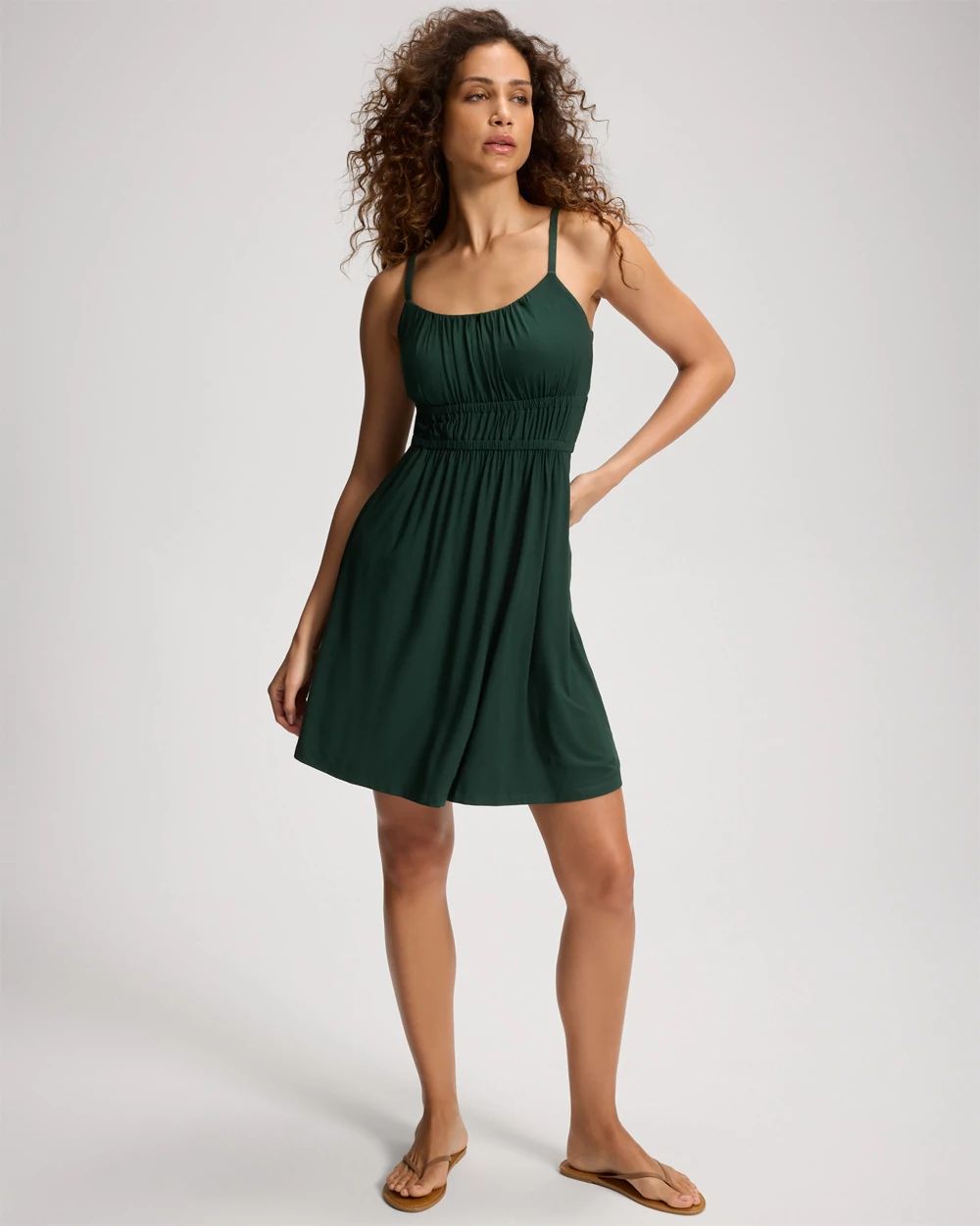 Soft Jersey Paradiso Short Bra Dress