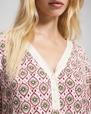 Long Sleeve Henley click to view larger image.