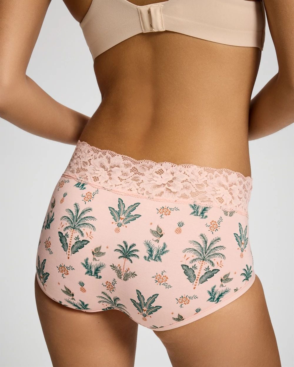 Brief Panty with Super Soft Signature Lace click to view larger image.