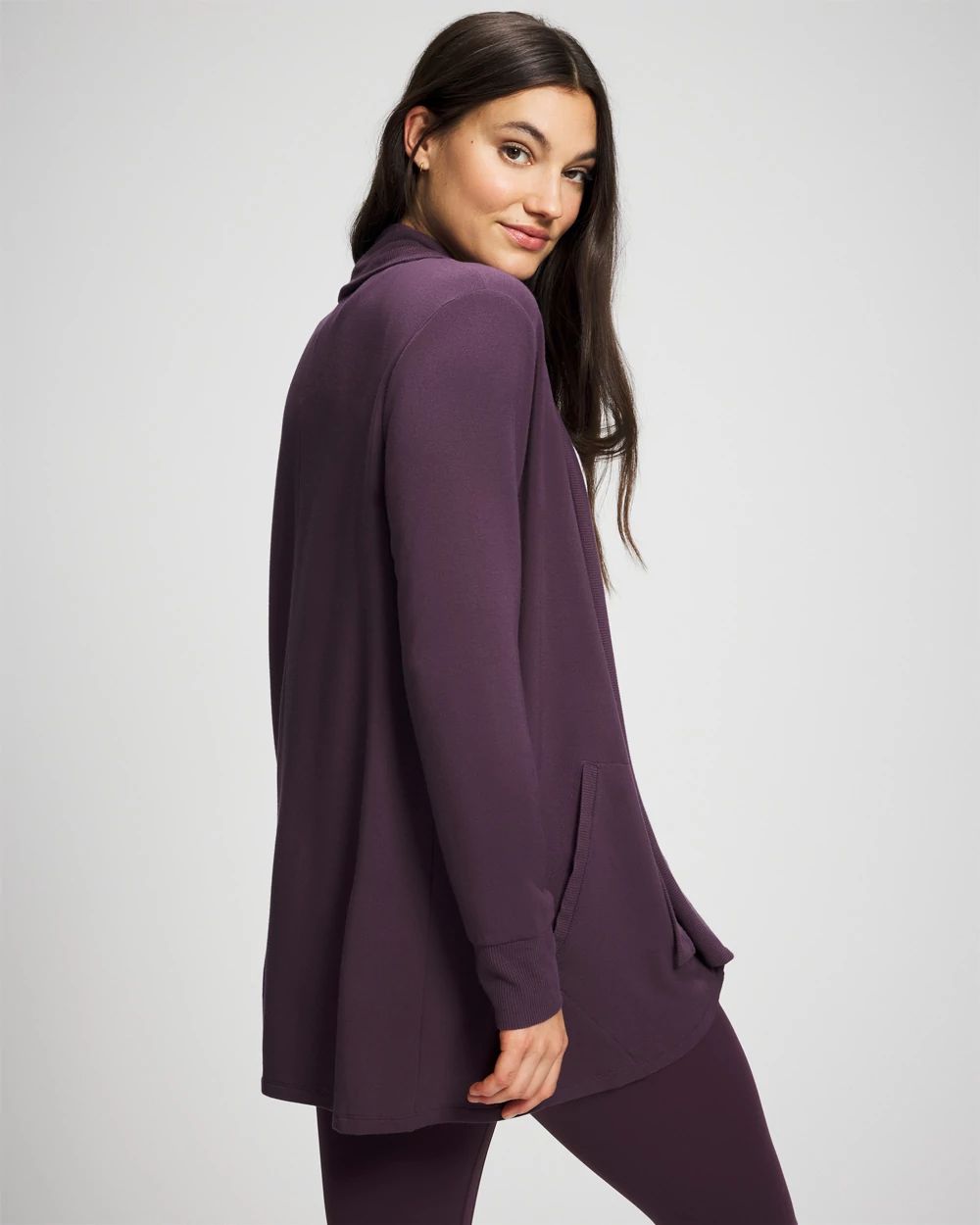 Ultrasoft Fleece Cardigan click to view larger image.