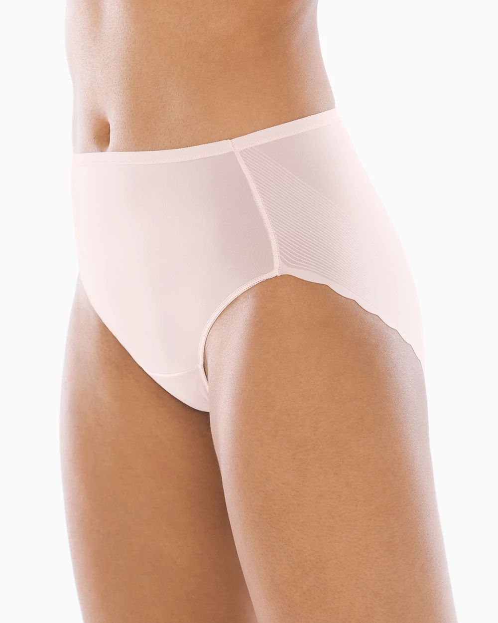 Microfiber Scallop Modern Brief