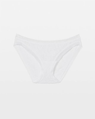 Soma Bikini Panty with Stretch Lace click to view larger image.