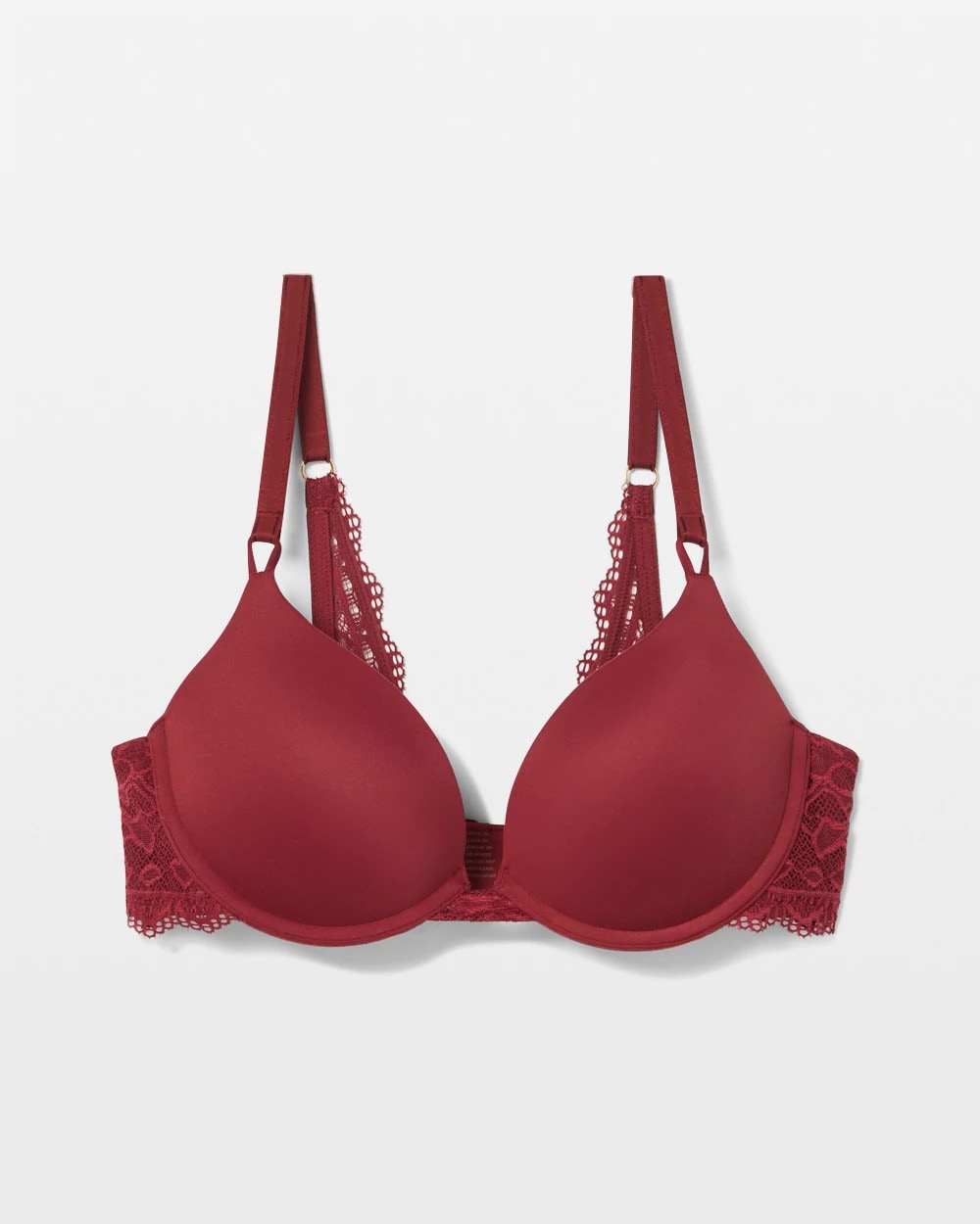 Push-Up Plunge Bra with Lace