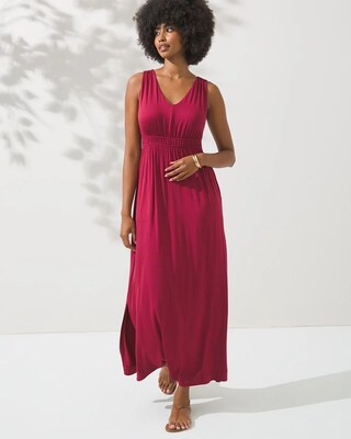 Tie-Back Maxi Bra Dress