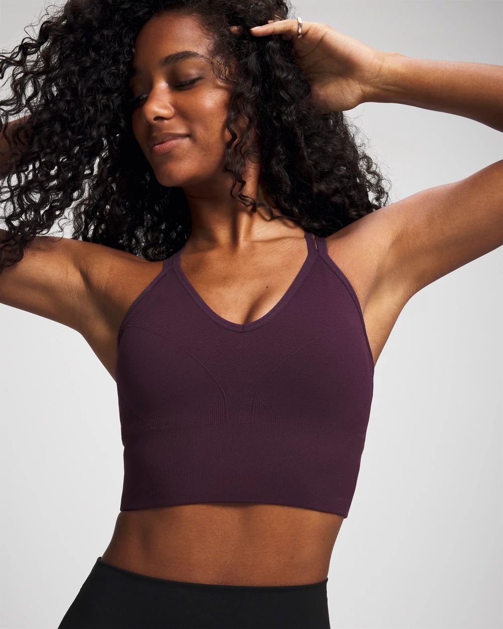 Soma Sport Longline Bra with Strappy Back