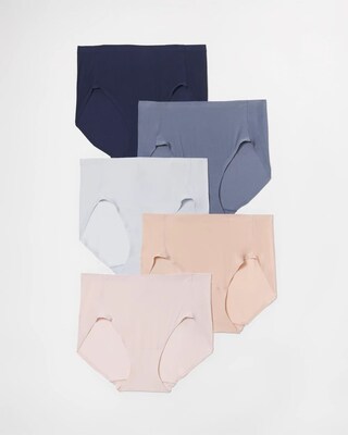 Soft Stretch Modern Brief Panty 5 Pack