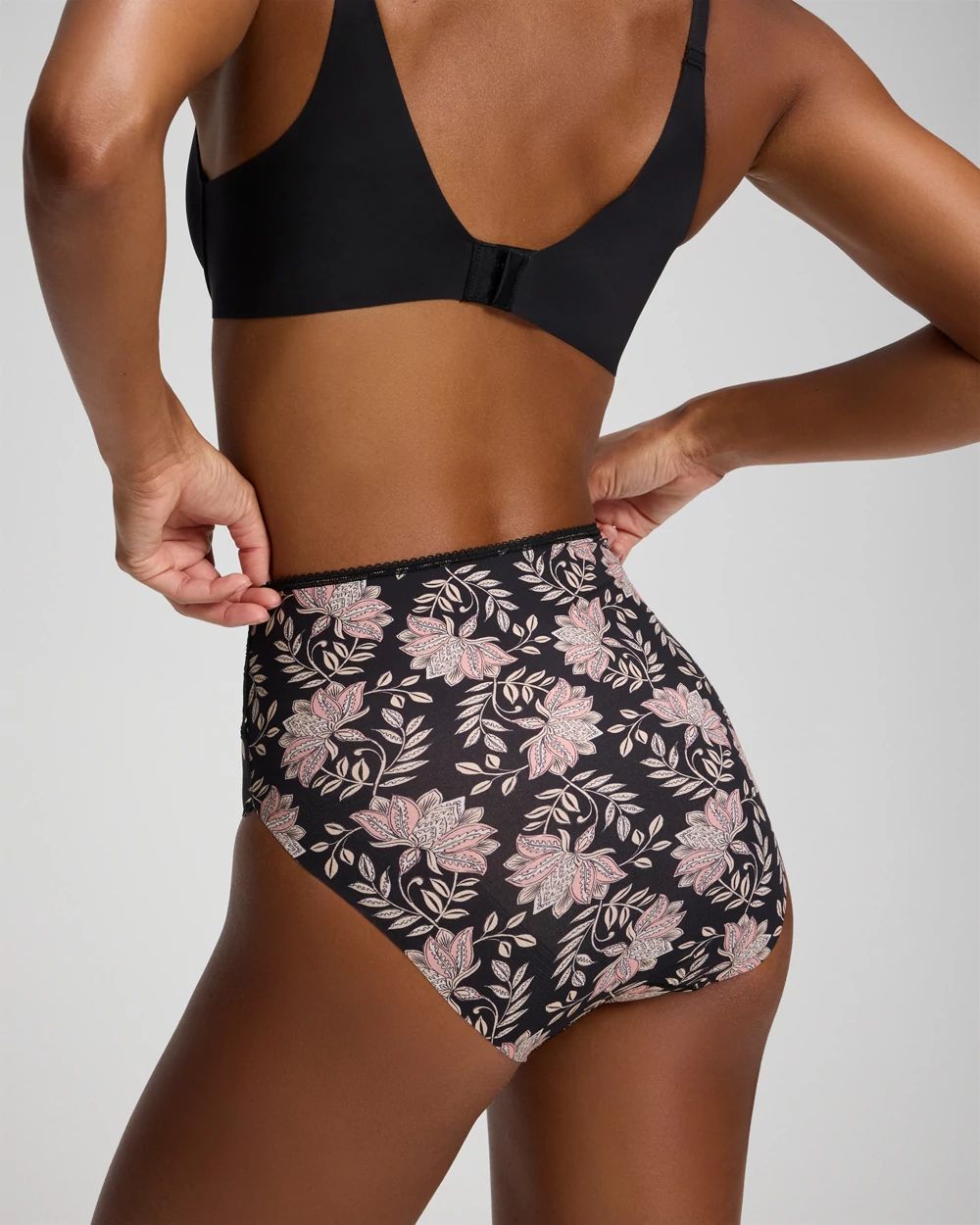 Modern Brief Panty with Lace click to view larger image.