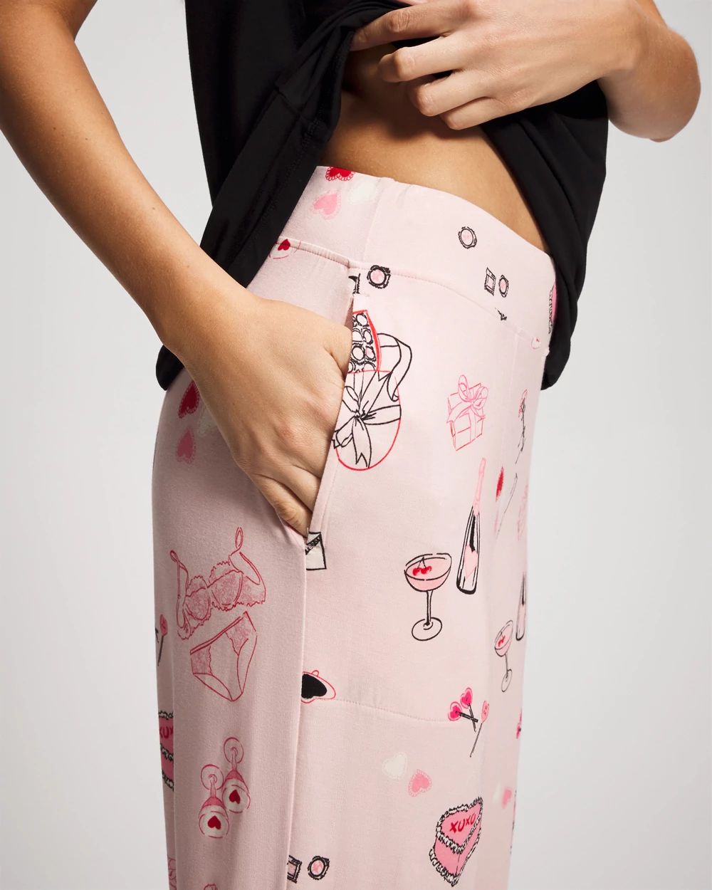 Cool Nights Short Sleeve + Pant Pajama Set