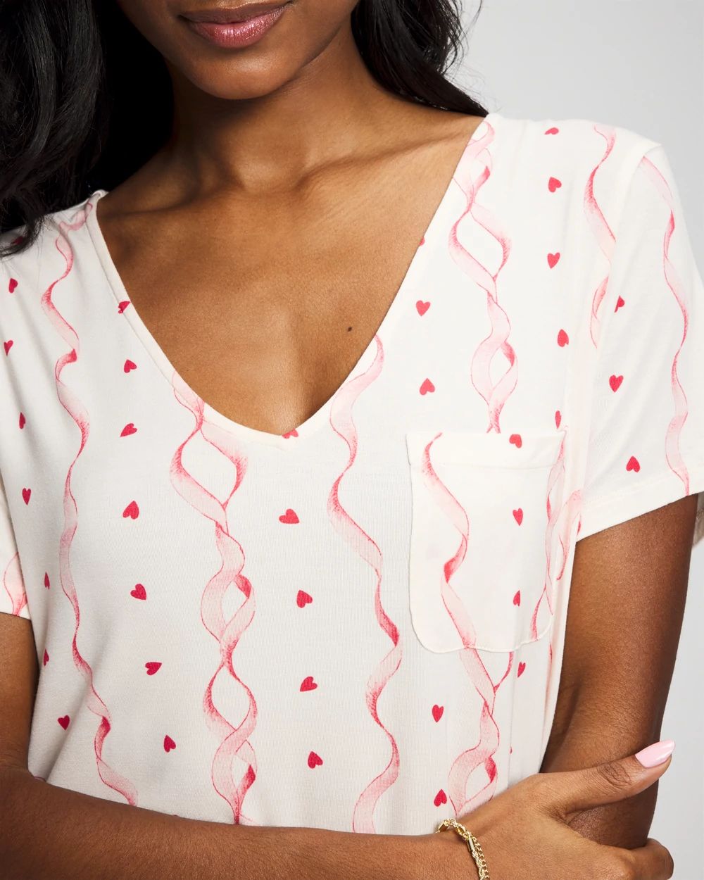 Cool Nights Short Sleeve Sleepshirt