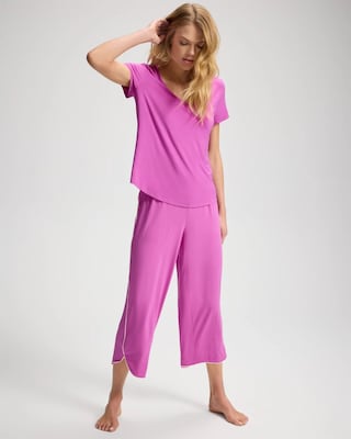 Short Sleeve Pajama Tee click to view larger image.
