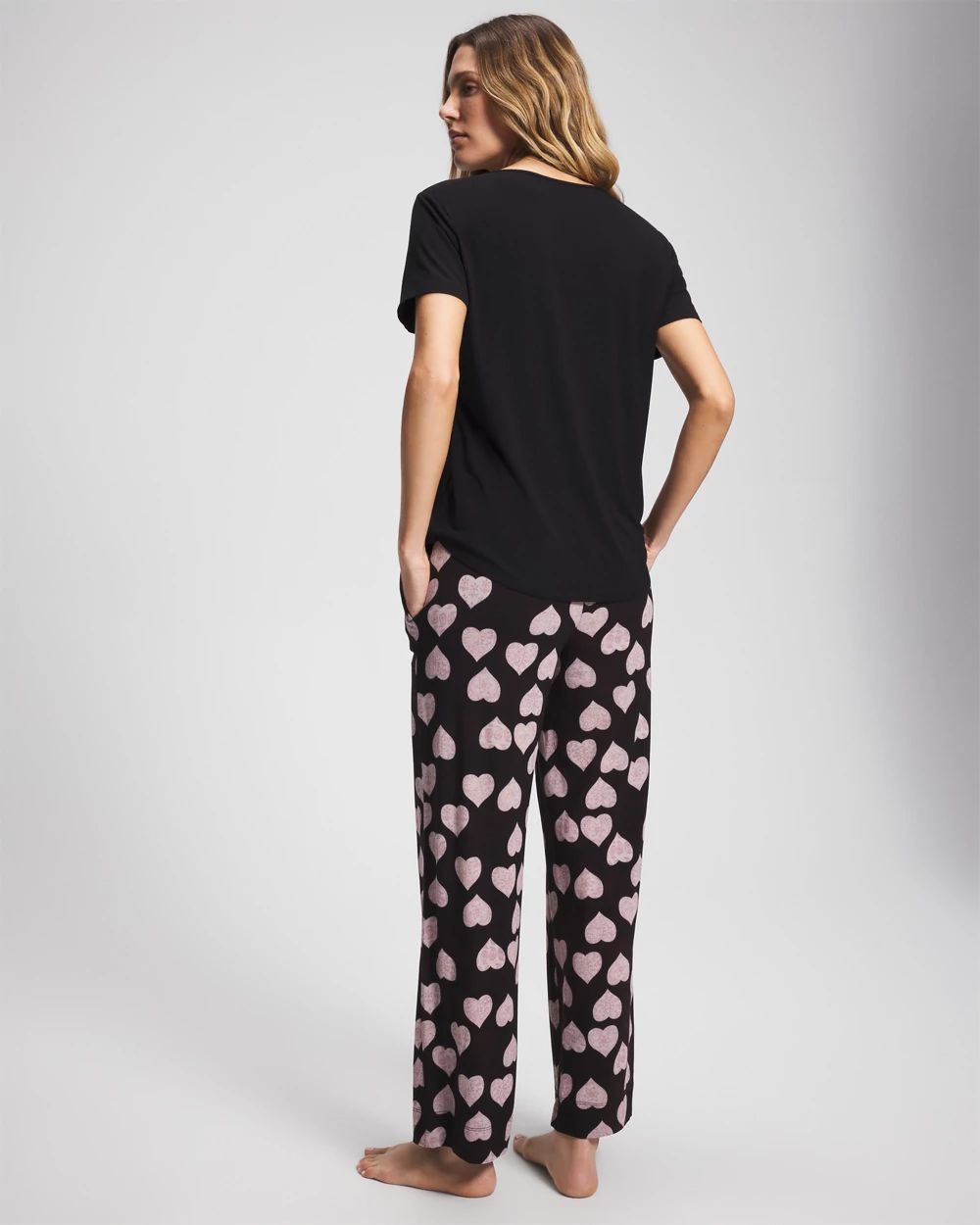 Cool Nights Short Sleeve + Pant Pajama Set