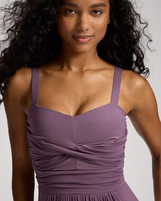 Twist Bodice Maxi Bra Dress click to view larger image.