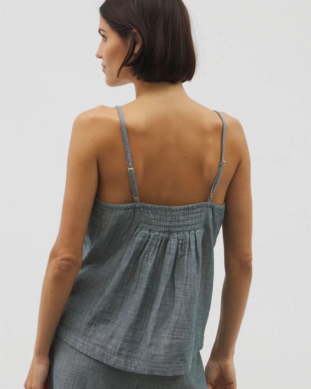 Cotton Gauze Pajama Cami