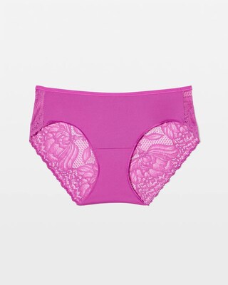 Lace Back Hipster Panty click to view larger image.