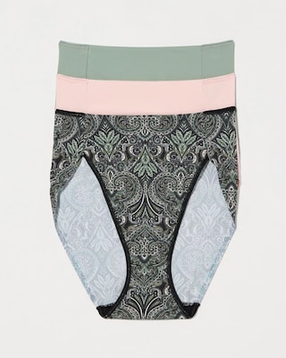Tummy High-Leg Brief Panty 3 Pack