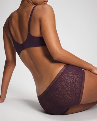 Soma Boyshort Panty with Stretch Lace click to view larger image.