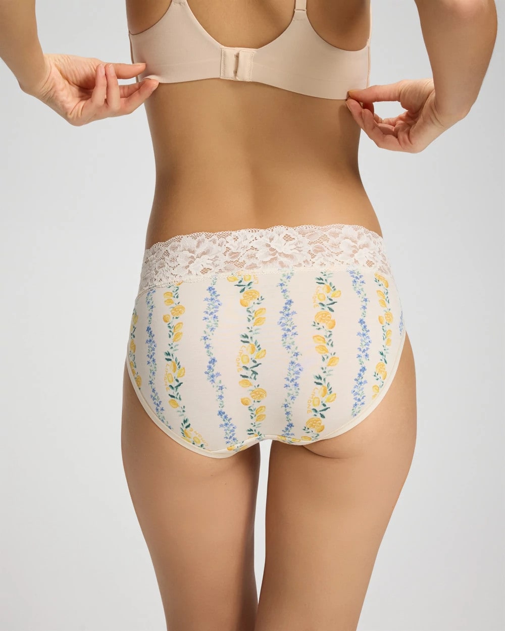 High-Leg Brief Panty with Super Soft Signature Lace