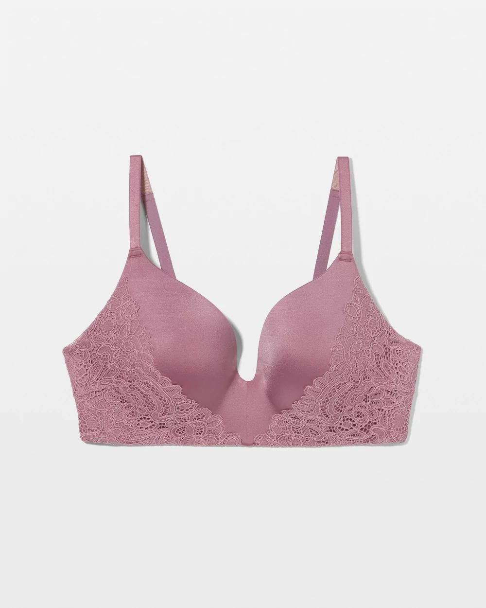 Stunning Wireless Lace Push-Up Bra