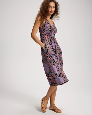 Surplice Midi Bra Dress
