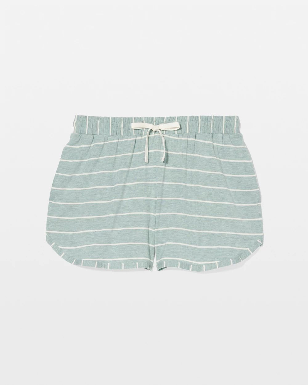 Cool Nights Curved Hem Pajama Shorts