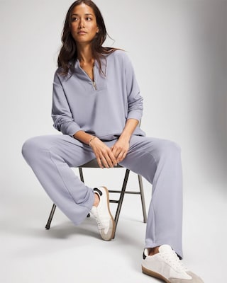 Ultrasoft Fleece Straight Leg Pant click to view larger image.