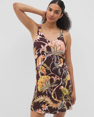 Shirred Strap Chemise