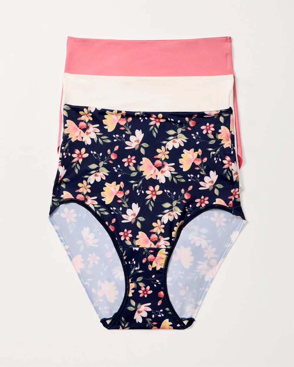 Tummy High-Waist Brief Panty 3 Pack