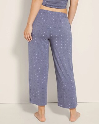 Cropped Pajama Pants