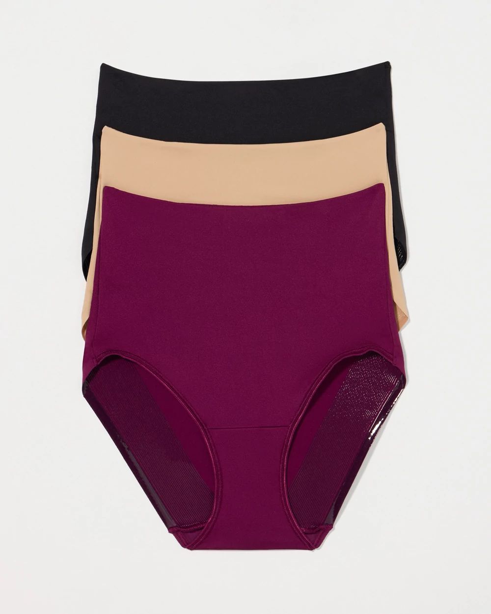 Vanishing Tummy High-Waist Brief Panty 3 Pack