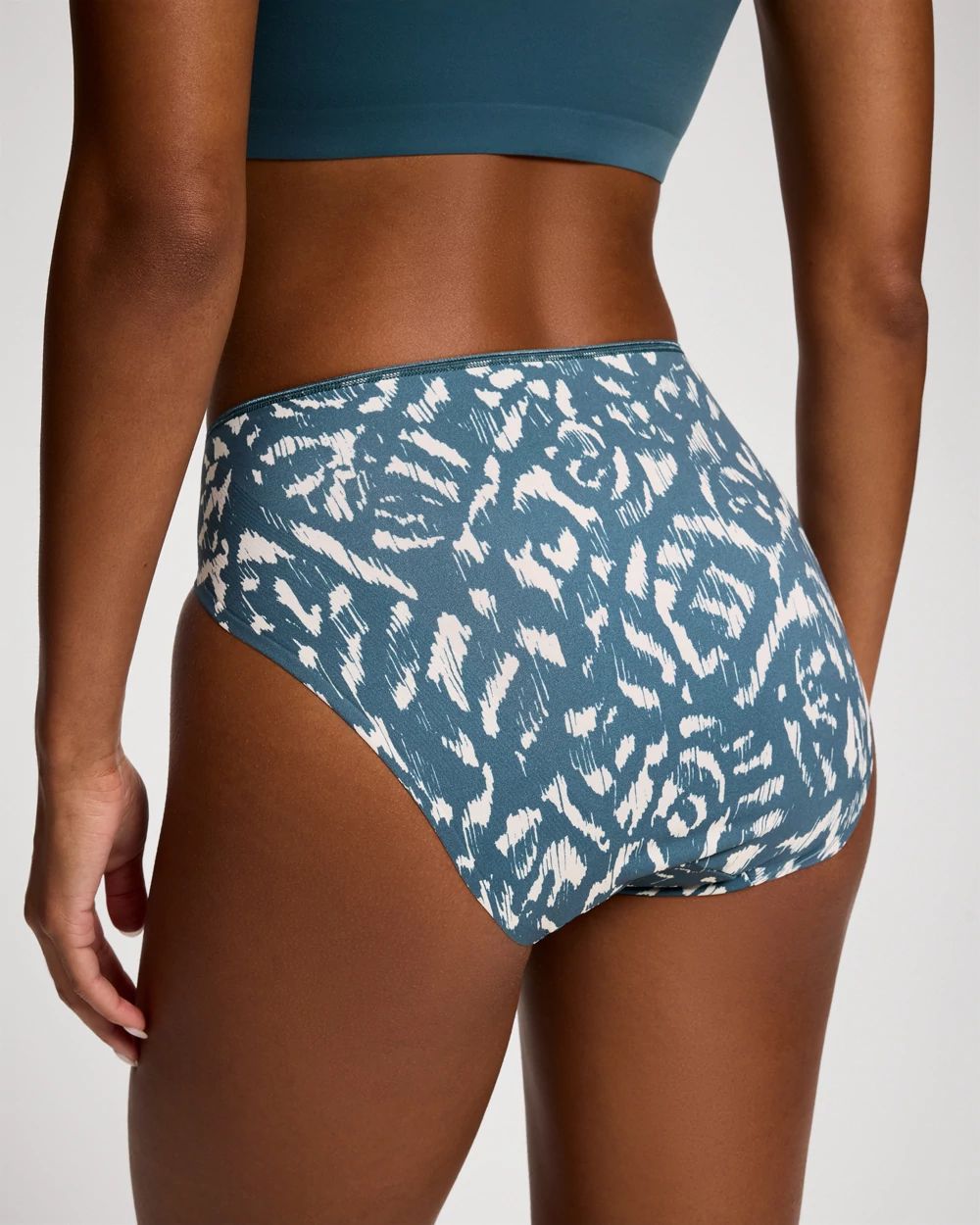 Vanishing Tummy High-Leg Brief Panty