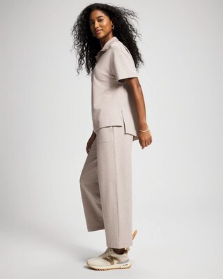 Essential Terry Crop Pants click to view larger image.