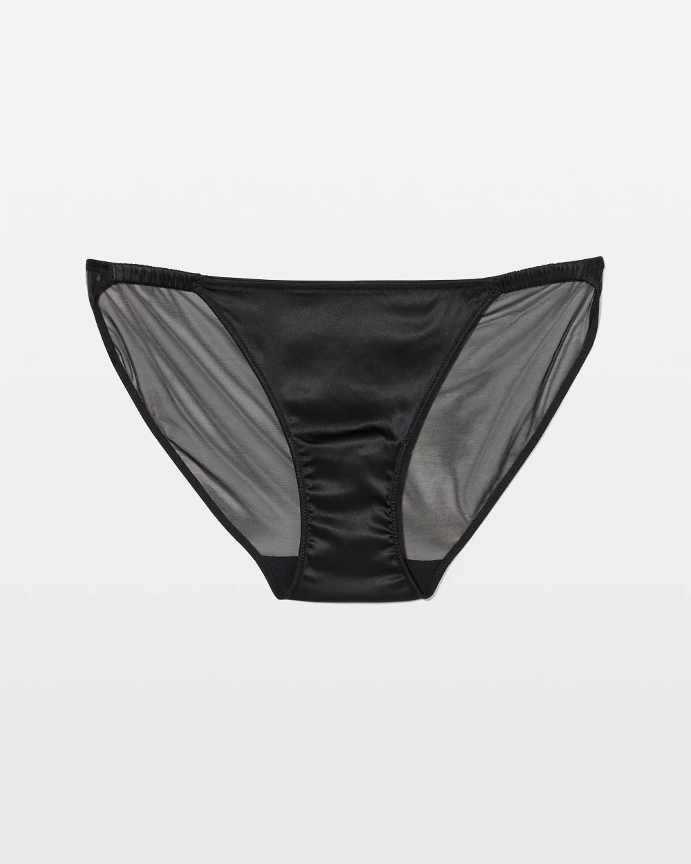 Shirred Satin String Bikini Panty click to view larger image.
