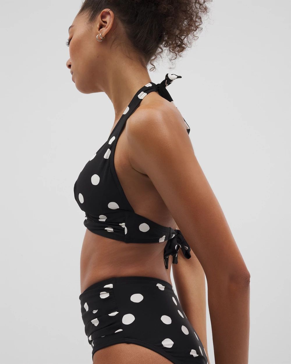 Soma Swim Shirred Halterkini Top