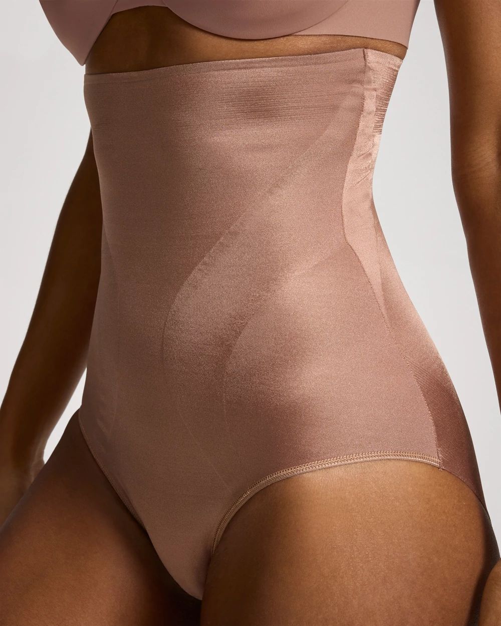 Second Skin by Soma Mid-Level Shaping Vanishing Edge High-Waist Brief